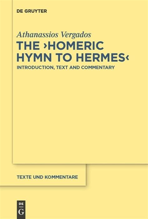 THE HYMN TO HERMES 